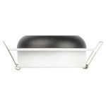 Встраиваемый светильник под лампу GX53 ЭРА KL111 WH/BK белый/черный матовый