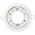 Встраиваемый светильник под лампу GX53 ЭРА  KL35 WH (б/к) 220V 15W белый