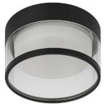 Встраиваемый светильник под лампу GX53 ЭРА KL82 BK черный