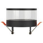 Встраиваемый светильник под лампу GX53 ЭРА KL82 BK черный