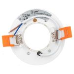 Встраиваемый светильник под лампу GX53 ЭРА  KL82 WH белый