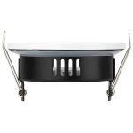 Встраиваемый светильник влагозащищенный ЭРА KL95 WH GX53 IP44 белый