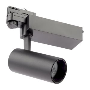 Трековый светильник трехфазный ЭРА SТR-30-36-40K-B20 узкий луч 4000K черный