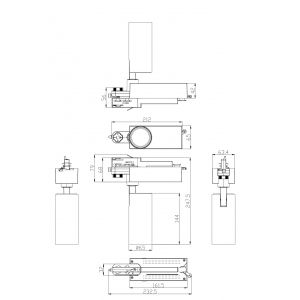 Трековый светильник трехфазный ЭРА SТR-30-36-40K-B20 узкий луч 4000K черный