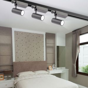 Трековый светильник трехфазный ЭРА SТR-30-36-40K-B20 узкий луч 4000K черный