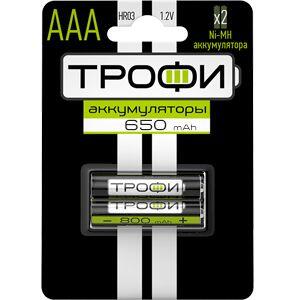 Трофи HR03-2BL 650 mAh (20/240/17280) Трофи HR03-2BL 650 mAh (20/240/17280)