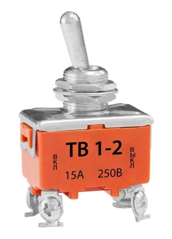 Тумблер ТВ-1-2  15А  220В