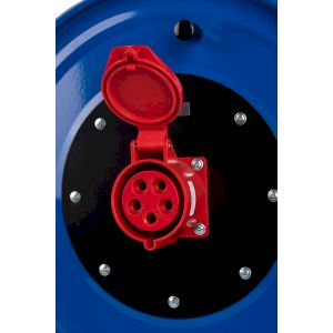 Удлинитель силовой ЭРА IND380-RM-1e-5x4-50m-IP44 на 380В на катушке 1 розетка CEE 5P 50м КГ 5х4 32A IP44