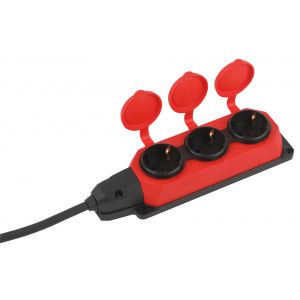 Удлинитель силовой ЭРА UK-3e-3x1,5-30m-IP44(KG) с заземлением 3 розетки каучук 30м КГ 3х1,5мм2 IP44 Удлинитель силовой ЭРА UK-3e-3x1,5-30m-IP44(KG) с заземлением 3 розетки каучук 30м КГ 3х1,5мм2 IP44