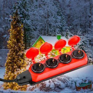 Удлинитель силовой ЭРА UK-4e-3x1,5-30m-IP44(KG) с заземлением 4 розетки каучук 30м КГ 3х1,5мм2 IP44 Удлинитель силовой ЭРА UK-4e-3x1,5-30m-IP44(KG) с заземлением 4 розетки каучук 30м КГ 3х1,5мм2 IP44