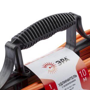 UF-1e-3x1-10m ЭРА Удлин-ль силов на рамке б/з 1гн 10м ПВС 3х1мм2 (8/144)