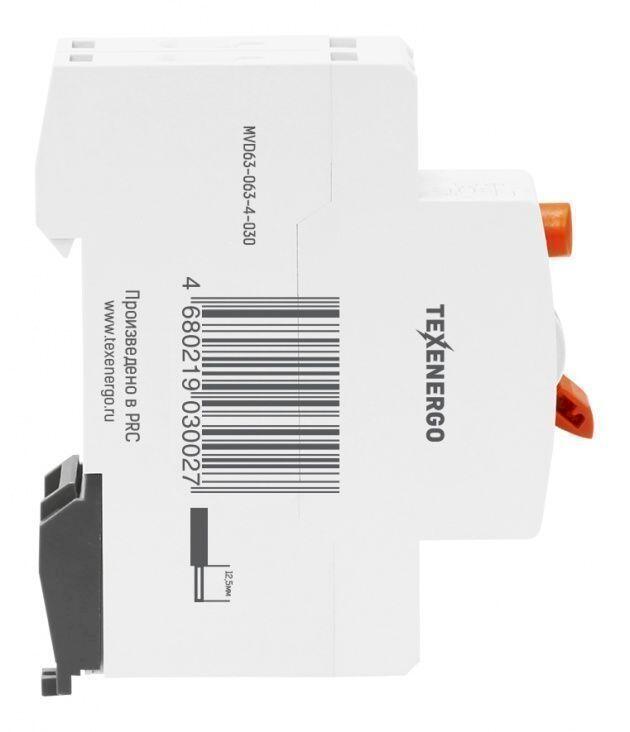 Устройство  защитного отключения УЗО ВД1-63  4р   63А/  30мА