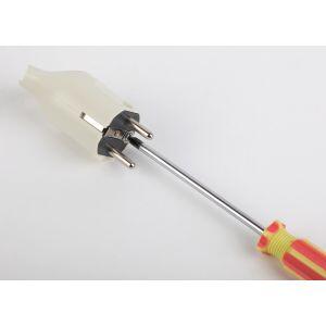 V3 ЭРА Вилка c/з 16A с кольцом непрямой ввод белая (10/200/5000) V3 ЭРА Вилка c/з 16A с кольцом непрямой ввод белая (10/200/5000)