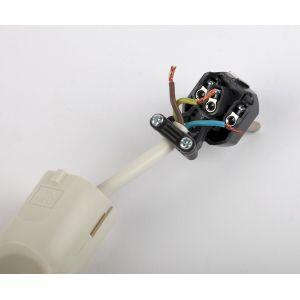 V3 ЭРА Вилка c/з 16A с кольцом непрямой ввод белая (10/200/5000) V3 ЭРА Вилка c/з 16A с кольцом непрямой ввод белая (10/200/5000)