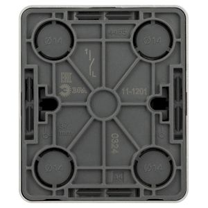 Выключатель ЭРА Эксперт 11-1201-03 IP20 ОУ 10АХ-250В алюминий Выключатель ЭРА Эксперт 11-1201-03 IP20 ОУ 10АХ-250В алюминий