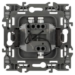 Выключатель ЭРА Серия 12 12-1102-16 с подсветкой, 10АХ-250В, титан Выключатель ЭРА Серия 12 12-1102-16 с подсветкой, 10АХ-250В, титан