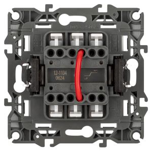 Выключатель ЭРА Серия 12 12-1104-16 двойной, 10АХ-250В, титан Выключатель ЭРА Серия 12 12-1104-16 двойной, 10АХ-250В, титан