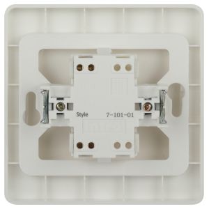 Выключатель Intro 7-101-01 Style 10А-250В, IP20, СУ, белый Выключатель Intro 7-101-01 Style 10А-250В, IP20, СУ, белый