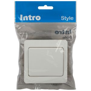 Выключатель Intro 7-101-01 Style 10А-250В, IP20, СУ, белый Выключатель Intro 7-101-01 Style 10А-250В, IP20, СУ, белый