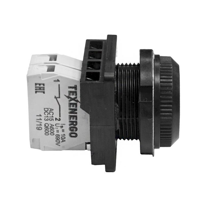 Выключатель кнопочный КЕ 011/2 зеленый   1з+1р