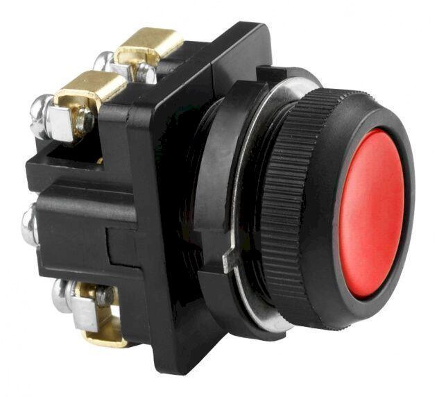 Выключатель кнопочный КЕ 011/5 красный   1р,
