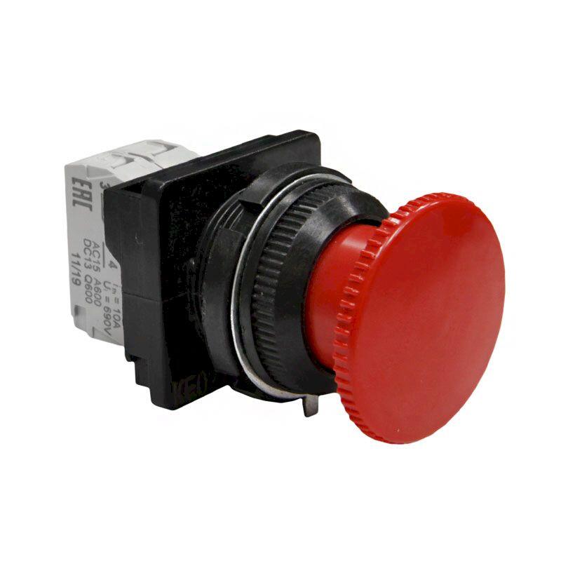Выключатель кнопочный КЕ 021/1 красный 2з Выключатель кнопочный КЕ 021/1 красный 2з