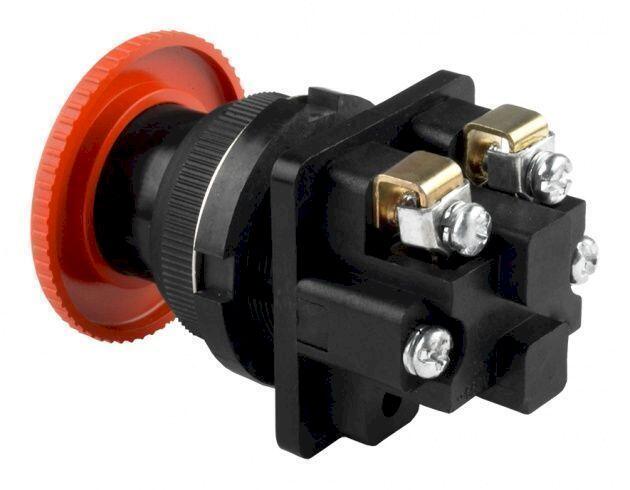 Выключатель кнопочный КЕ 021/1 красный 2з Выключатель кнопочный КЕ 021/1 красный 2з