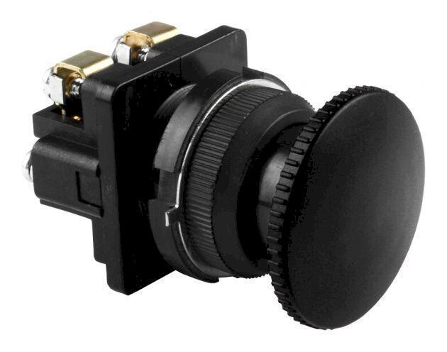 Выключатель кнопочный КЕ 021/3 черный     2р