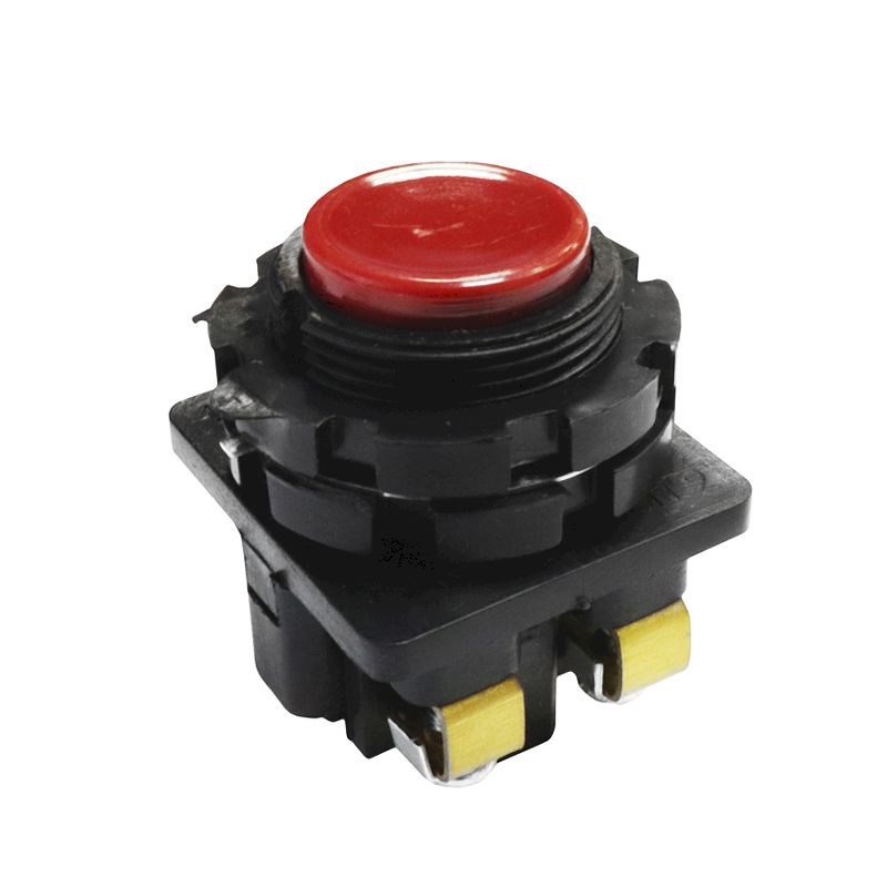 Выключатель кнопочный КЕ 031/3 красный 2р Выключатель кнопочный КЕ 031/3 красный 2р
