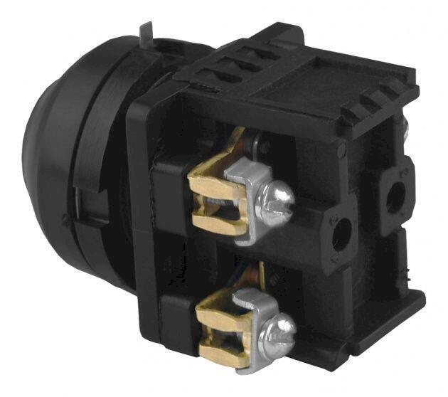 Выключатель кнопочный КЕ 081/3 черный     2р