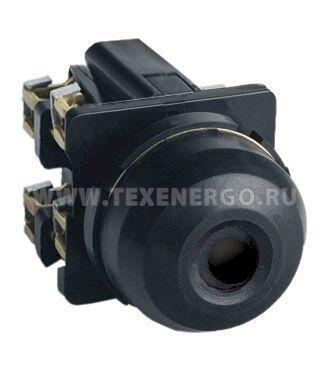 Выключатель кнопочный КЕ 082/3 черный     2з+2р