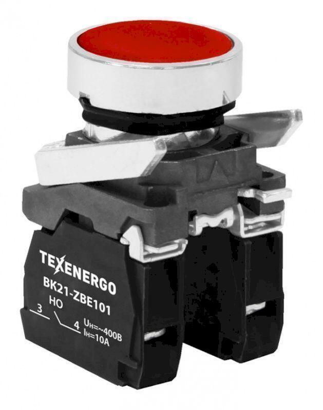 Выключатель кнопочный ВК21-ВА45 1з+1р красный Выключатель кнопочный ВК21-ВА45 1з+1р красный