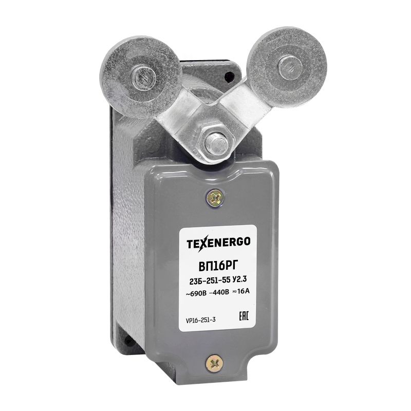 Выключатель путевой ВП16РГ23Б251-55 У2.3 Выключатель путевой ВП16РГ23Б251-55 У2.3