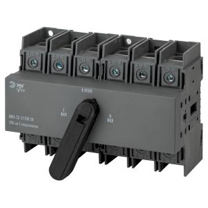 Выключатель-разъединитель ВНК-32-71130 ЭРА PRO mvr30-3-080E 3П 80А на 2 направления с фронтальной рукояткой управления Выключатель-разъединитель ВНК-32-71130 ЭРА PRO mvr30-3-080E 3П 80А на 2 направления с фронтальной рукояткой управления