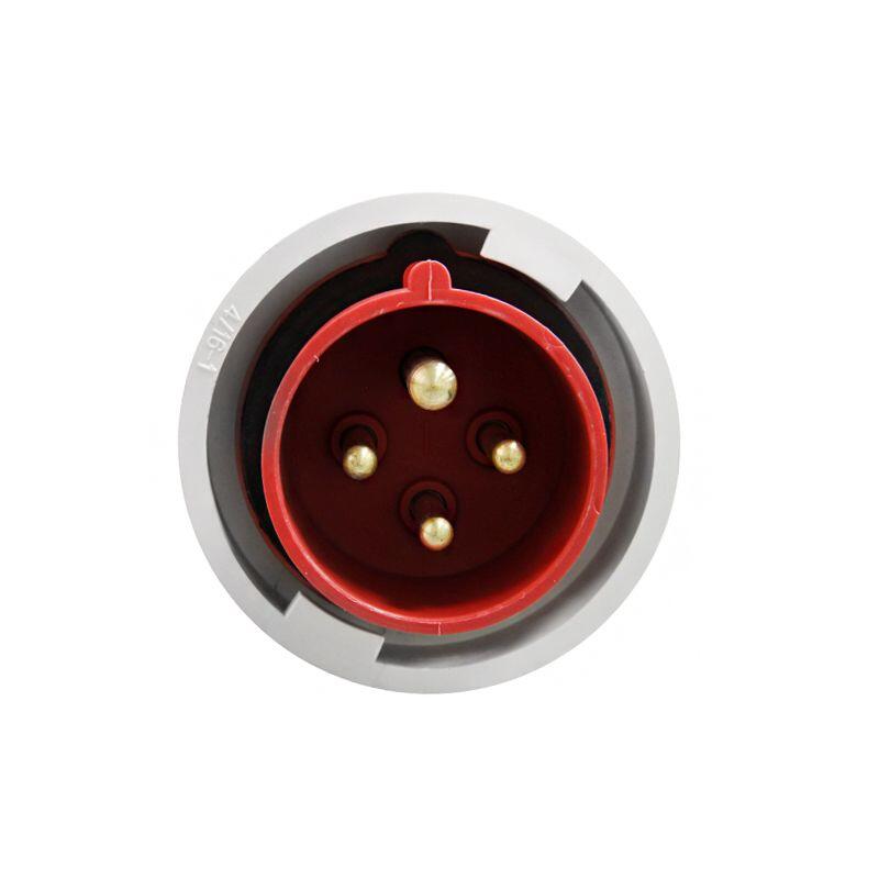 Вилка 0142 переносная 3P+PE 16А 380В IP67 Вилка 0142 переносная 3P+PE 16А 380В IP67