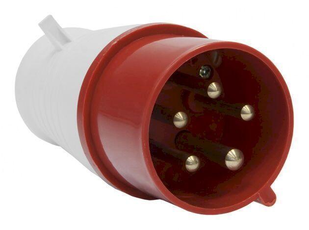 Вилка 025 переносная 3P+PE+N 32А 380В IP44 Вилка 025 переносная 3P+PE+N 32А 380В IP44