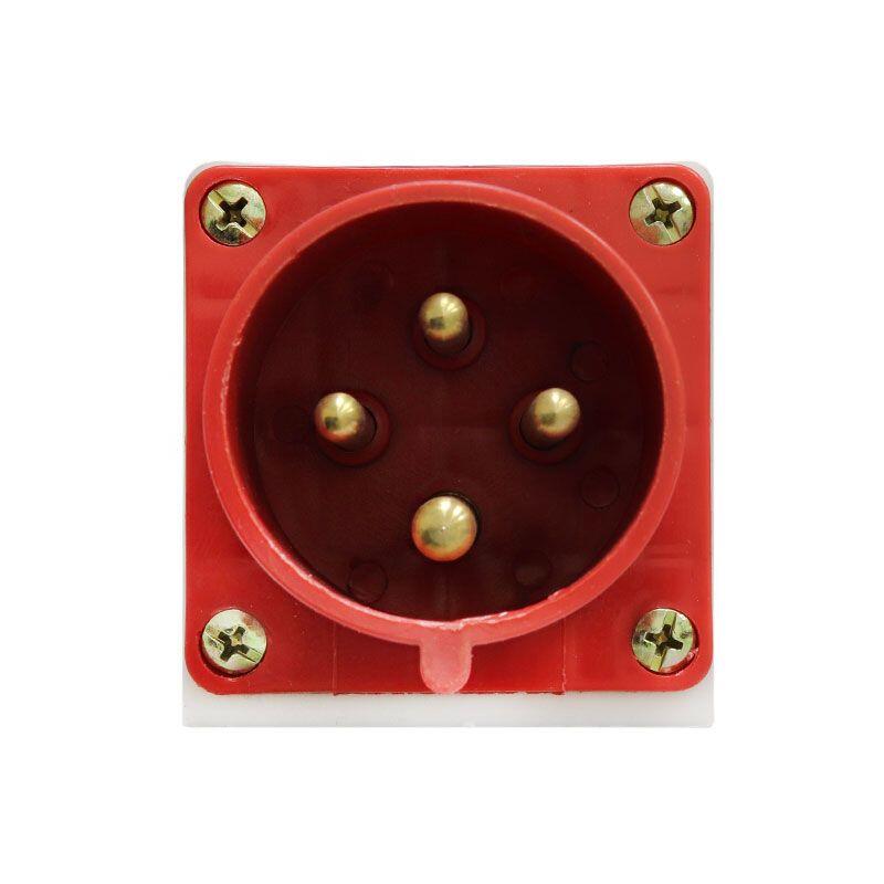 Вилка 524 стац.3Р+РЕ          32А   380В IP44