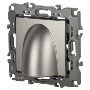 Вывод кабеля ЭРА Серия 12 12-6003-16 , титан