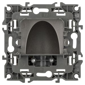 Вывод кабеля ЭРА Серия 12 12-6003-16 , титан