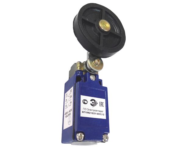 ВП 19М-21Б-331-65 У2.12 трехполюсный, рычаг с роликом, 2НО+1НЗ ВП 19М-21Б-331-65 У2.12 трехполюсный, рычаг с роликом, 2НО+1НЗ