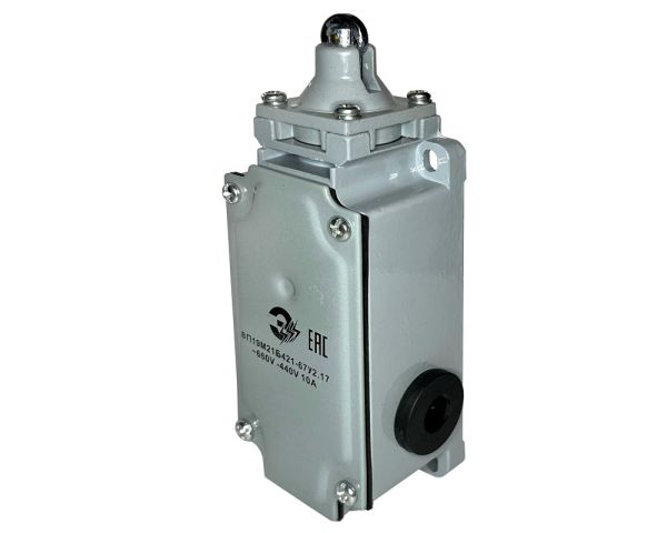 ВП 19М-21Б-421-67 У2.17, четырёхполюсный, толкатель с роликом, 3НО+1НЗ