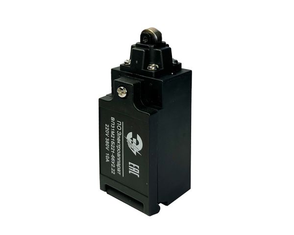 ВП-31М-21Б-221-66У2.22 двухполюсный, толкатель с металлическим роликом, 2НЗ