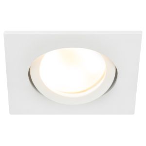 Встраиваемый светильник алюминиевый ЭРА KL87 WH MR16/GU5.3 белый