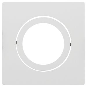 Встраиваемый светильник алюминиевый ЭРА KL87 WH MR16/GU5.3 белый