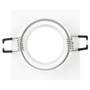 Встраиваемый светильник алюминиевый ЭРА KL87 WH MR16/GU5.3 белый