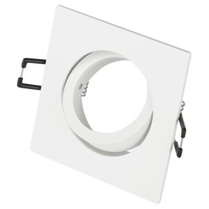 Встраиваемый светильник алюминиевый ЭРА KL87 WH MR16/GU5.3 белый