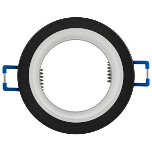Встраиваемый светильник декоративный ЭРА DK106 BK MR16 GU5.3 черный