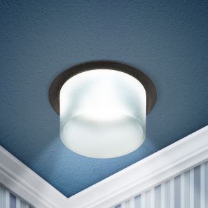 Встраиваемый светильник декоративный ЭРА DK106 BK MR16 GU5.3 черный