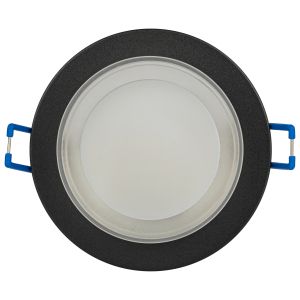 Встраиваемый светильник декоративный ЭРА DK107 BK MR16 GU5.3 черный