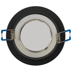 Встраиваемый светильник декоративный ЭРА DK107 BK MR16 GU5.3 черный